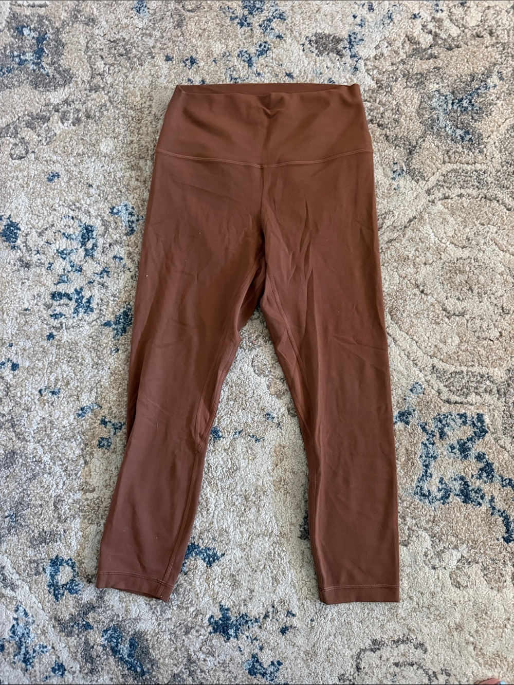 lululemon athletica  Chocolate Brown High-Waist Leggings